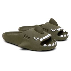 Chinela Infantil Nuvem Slide Sharky Fun Tubarão Di... - LA CASA DO DROP