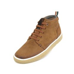 Bota Casual Couro Masculina Cano Curto Confortável... - LA CASA DO DROP