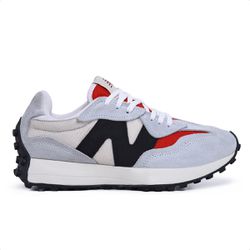 Tênis Casual Masculino New Balance 327 V1 Cinza/Pr... - LA CASA DO DROP