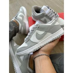 Tênis Unissex Nike SB Dunk Cinza - SB100 - LA CASA DO DROP