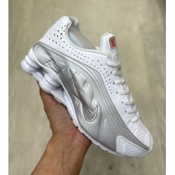 Tênis Masculino Nike Shox R4 Branco - NKR41 - LA CASA DO DROP