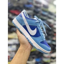 Tênis Nike Sb Dunk Low Masculino Azul/branco - NSB... - LA CASA DO DROP