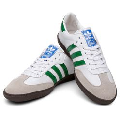 Tênis Adidas Samba Bege/verde - OUT100 - LA CASA DO DROP