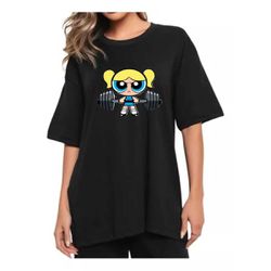Camiseta Oversized Meninas Poderosas Lindinha - Pr... - LA CASA DO DROP