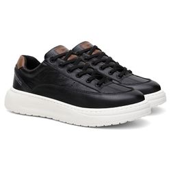 Sapatenis Urbano Couro Premium Casual Solado Nuvem... - LA CASA DO DROP