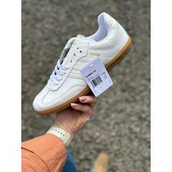 Tênis Adidas Unissex Samba OG Branco Latéx - OG-BR... - LA CASA DO DROP