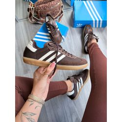 Tênis Adidas Unissex Samba Cardboard Tricô Marrom ... - LA CASA DO DROP