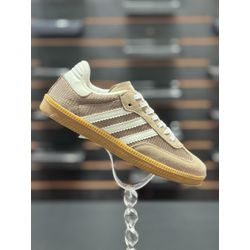 Tênis Adidas Unissex Samba OG Bege Branco - SM200 - LA CASA DO DROP