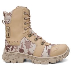 Bota Shelga Commander Couro Legítimo e Lona Reforç... - LA CASA DO DROP