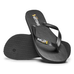 Chinelo Basic Preto Extra Macio Confortável Shelga... - LA CASA DO DROP