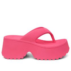 Tamanco Plataforma Feminina Chinelo Flatform Confo... - LA CASA DO DROP