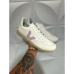 Tênis Casual Feminino V-12 Branco/Acqua - TR10004 - LA CASA DO DROP