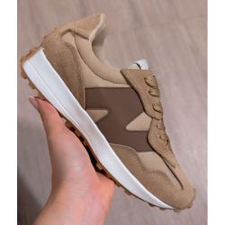 Tênis Casual Feminino New Balance 327 V1 - Marrom ... - LA CASA DO DROP