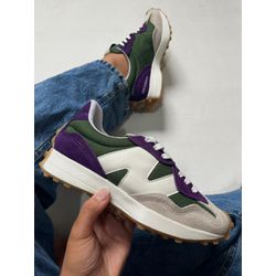 Tênis Casual Feminino New Balance 327 V1 - Verde c... - LA CASA DO DROP