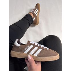 Tênis Casual Adidas Spezial Handball em Couro - Ch... - LA CASA DO DROP