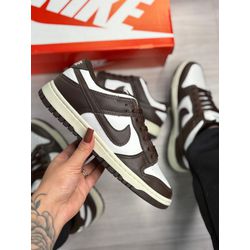 Tênis Unissex Nike SB Dunk Marrom Branco - SBMARRO... - LA CASA DO DROP