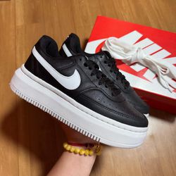 Tênis Unissex Nike Court Vision Preto Branco - NK... - LA CASA DO DROP