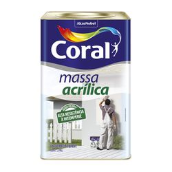 MASSA ACRÍLICA CORAL 25 KG - Lacor Tintas