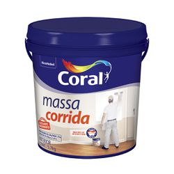 MASSA CORRIDA CORAL 5.7KG - Lacor Tintas