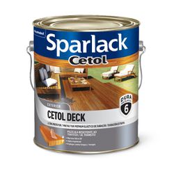 VERNIZ SPARLACK CETOL DECK SB NATURAL 3,6L - Lacor Tintas