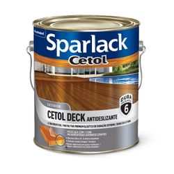 VERNIZ SPARLAK CETOL DECK ANTIDE SB NATURAL 3,6 L - Lacor Tintas