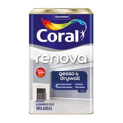 TINTA RENOVA GESSO DRYWALL BRANCO 18L - Lacor Tintas