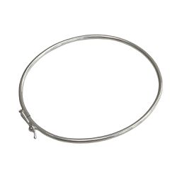 Bracelete Médio Liso em Prata 925 - PUL0011 - LA GYPSY