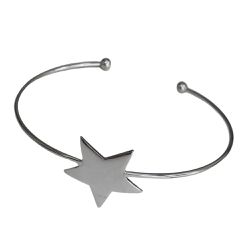 Bracelete Ajustável com Estrela em Prata 925 - PUL... - LA GYPSY