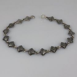 Pulseira de Conchinhas em Prata 925 - PUL0179 - LA GYPSY