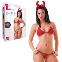 Fantasia Sexy Diabinha - L'amour Boutique Erótica