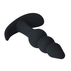 Plug Anal em Silicone Escalonado - L'amour Boutique Erótica