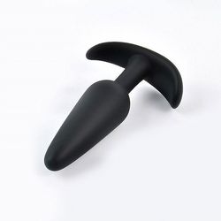 Prazer anal plug anal em silicone 12,3cm X 3,1cm - L'amour Boutique Erótica