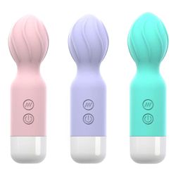 Vibrador Mini Varinha Mágica Recarregável -18 modo... - L'amour Boutique Erótica