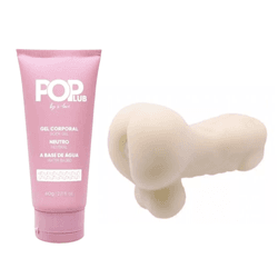 Kit Masturbador ânus e escroto e Lubrificante Pop ... - L'amour Boutique Erótica