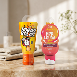 Kit com Prolongador de ereção Horas Bolas e excita... - L'amour Boutique Erótica