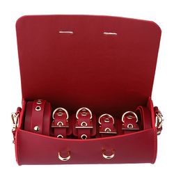 kit fetiche bondage/ vermelho - L'amour Boutique Erótica