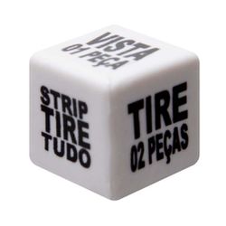 Brincadeira Dado Strip Tease 1 unidade - L'amour Boutique Erótica