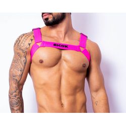 Harness Ricok ID Rosa - L'amour Boutique Erótica
