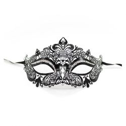 Mascara feita em metal com tiras em tecido - L'amour Boutique Erótica