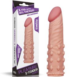 Capa Peniana Cyberskin 19x4 cm - L'amour Boutique Erótica