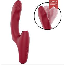 Vibrador de Ponto G e Clitóris com Pulsação e Dedi... - L'amour Boutique Erótica