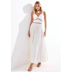 Vestido longo de alça - 547VE000066 - LAMUREOU