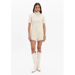 SHORT CINTURA ALTA - 502SH001563 - LAMUREOU