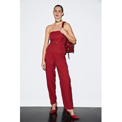 CALÇA SKINNY RECORTES E BOLSO - 67128 - LAMUREOU
