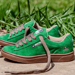 Tênis Skate Crossfit Casual Cano Baixo Lifestyle Crew Verde - Landfeet | Skateboard Shoes