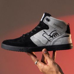Tênis Skate Embarcadero X Preto e Alvejado - Landfeet - Landfeet | Skateboard Shoes