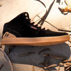 TÊNIS SKATE EPOCH PRETO-NATURAL - LANDFEET - Landfeet | Skateboard Shoes