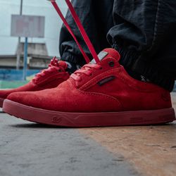 TÊNIS SKATE FIVE-O VERMELHO - LANDFEET - Landfeet | Skateboard Shoes