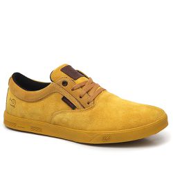 TÊNIS SKATE FIVE-O AMARELO - LANDFEET - Landfeet | Skateboard Shoes