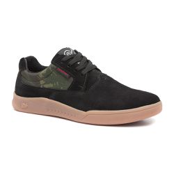 TÊNIS SKATE VENICE PRETO/LÁTEX CAMUFLADO - LANDFEET - Landfeet | Skateboard Shoes